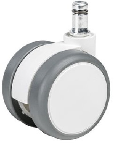 Ø 60 mm kolieska BIELE UNI pre všetky povrchy