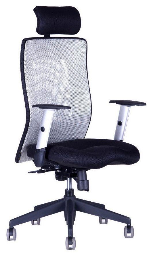 OFFICE PRO Kancelárska stolička CALYPSO XL SP1 sivá svetlá