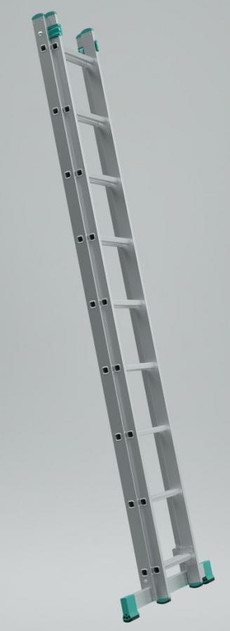 ALVE Rebrík hliníkový dvojdielny univerzálny 7507 PROFI EUROSTYL