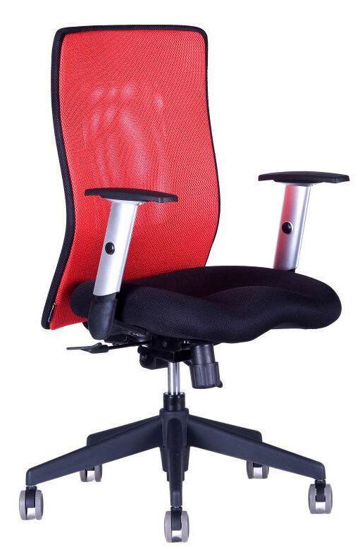 OFFICE PRO Kancelárska stolička CALYPSO XL BP červená