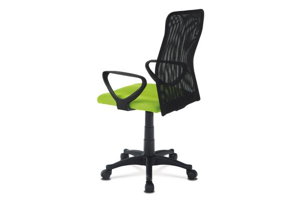 Kancelárska stolička KA-B047 GRN, látka MESH zelená / čierna