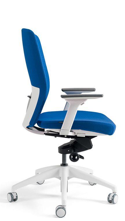 OFFICE PRO bestuhl Kancelárska stolička J2 WHITE BP modrá