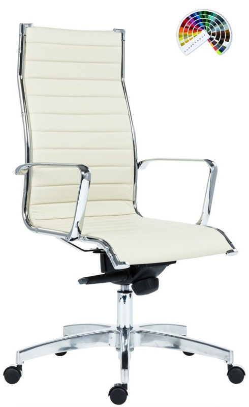 Kancelárske kreslo 8800 KASE RIBBED HIGH čalúnenie ERA OCEANIC