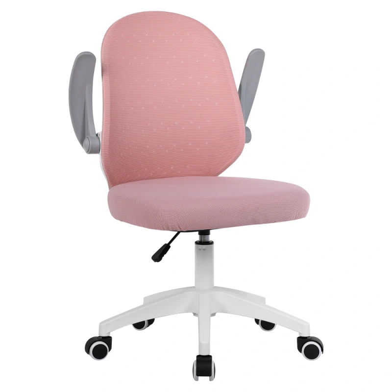 Kancelárske kreslo, ružová/biela, PASTURA 3