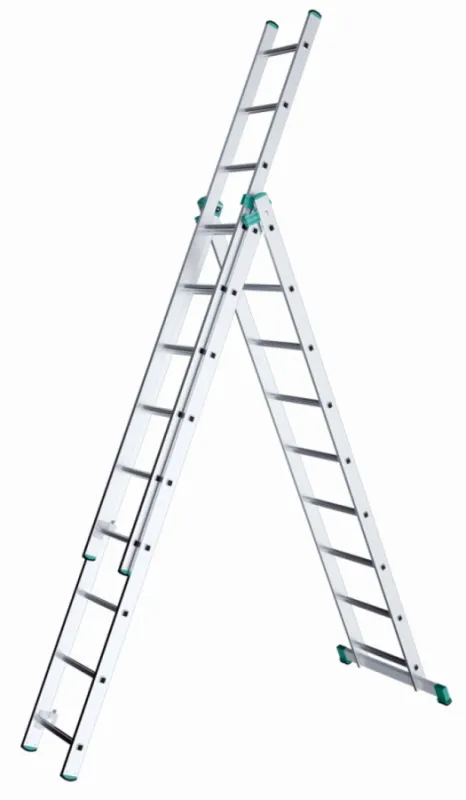 ALVE Rebrík hliníkový trojdielny univerzálny 7607 PROFI EUROSTYL