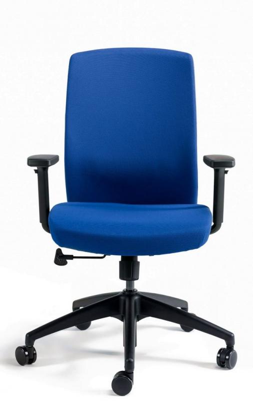 OFFICE PRO bestuhl Kancelárska stolička J2 ECO BLACK BP modrá