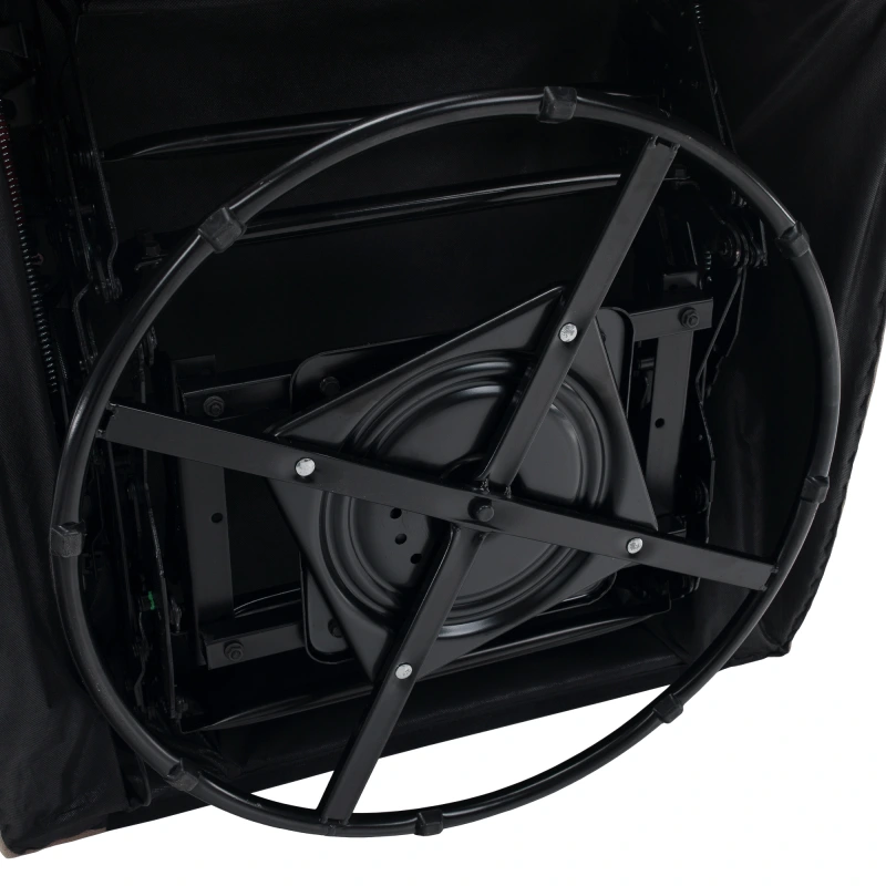 Relaxačné otočné kreslo, sivohnedá Taupe, MEKENZI 9