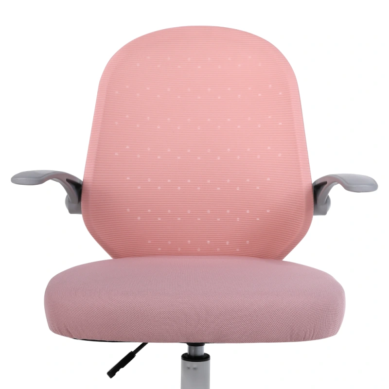 Kancelárske kreslo, ružová/biela, PASTURA 15