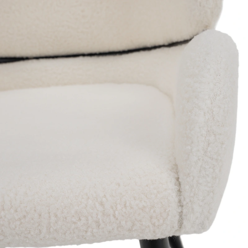 Jedálenská stolička, biela/čierna, SANAKO TYP 1 13