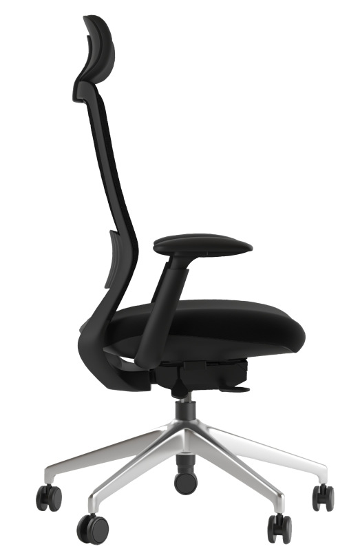 Kancelárska stolička ALTARF PDH čierna 1