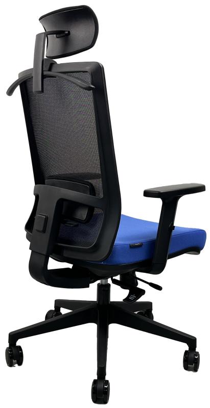 OFFICE MORE Kancelárska stolička DVIS modrá