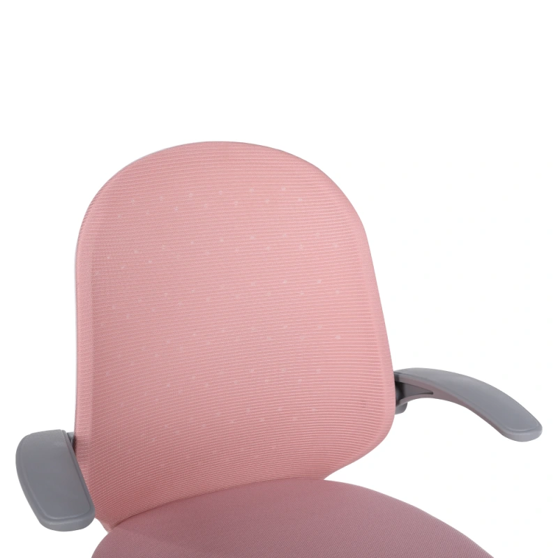 Kancelárske kreslo, ružová/biela, PASTURA 11