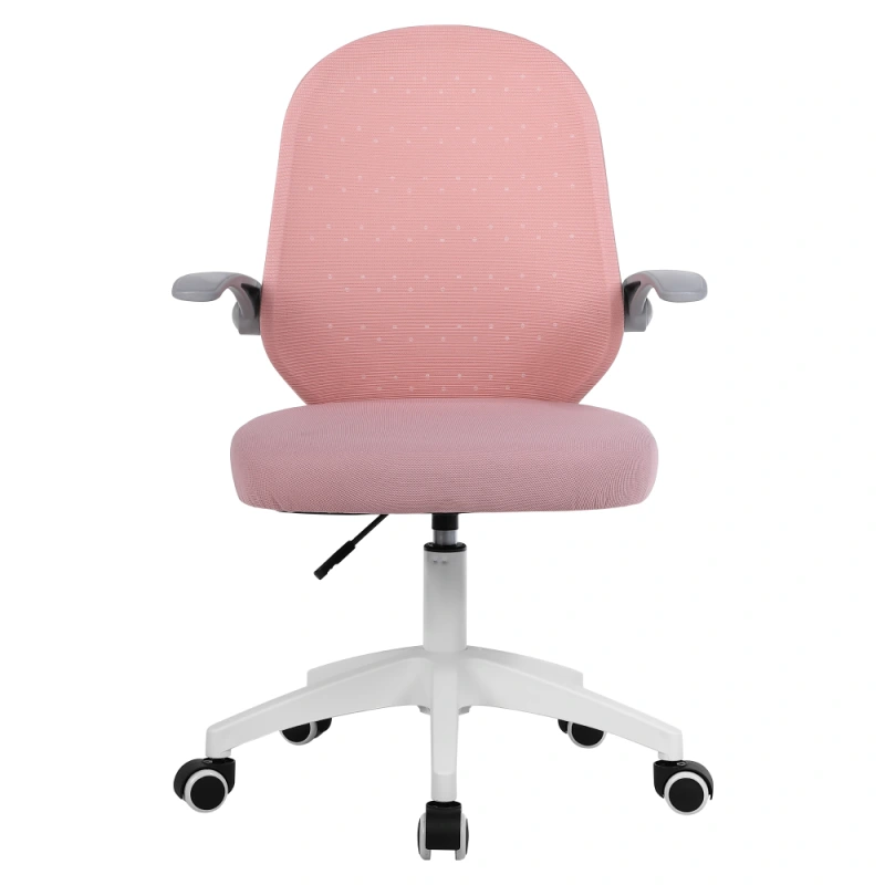 Kancelárske kreslo, ružová/biela, PASTURA 6
