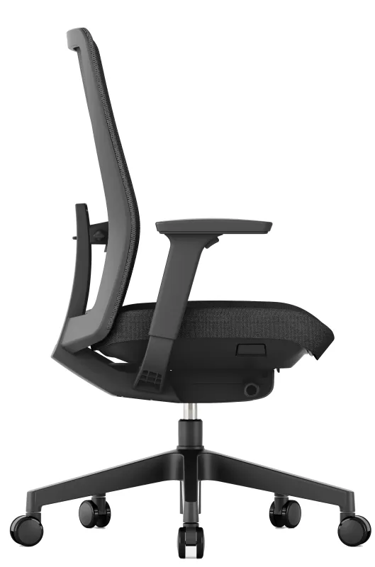 OFFICE PRO Kancelárska stolička K10 BLACK čierna