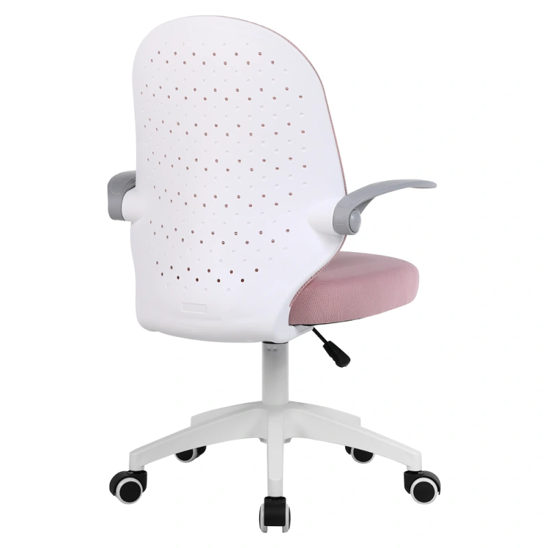 Kancelárske kreslo, ružová/biela, PASTURA 7