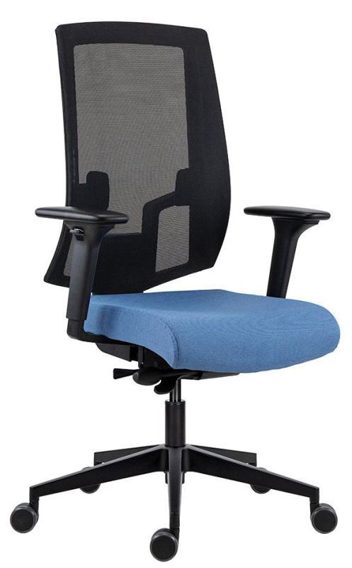 Kancelárska stolička 2900 SYN SL LAPEL BLACK WHITE čalúnenie BONDAI VISUAL 11