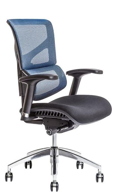 OFFICE PRO Kancelárska stolička MEROPE BP modrá