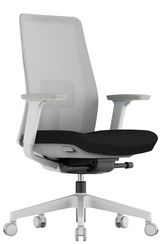 OFFICE PRO Kancelárska stolička K10 WHITE čierna