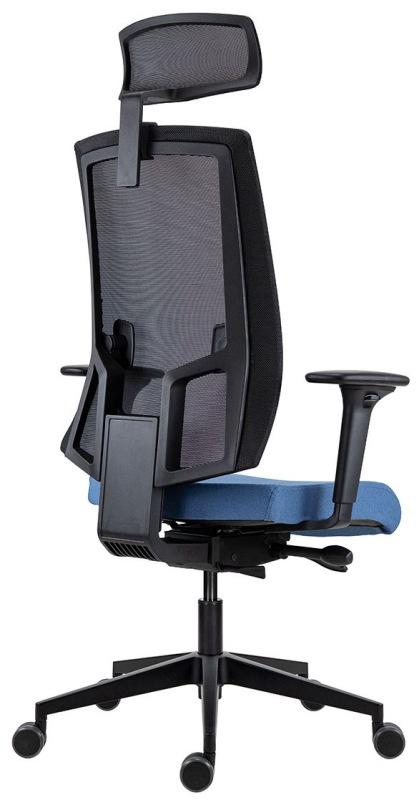 Kancelárska stolička 2900 SYN SL LAPEL BLACK WHITE čalúnenie BONDAI VISUAL 16