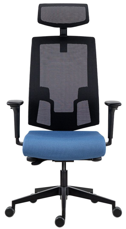 Kancelárska stolička 2900 SYN SL LAPEL BLACK WHITE čalúnenie BONDAI VISUAL 18