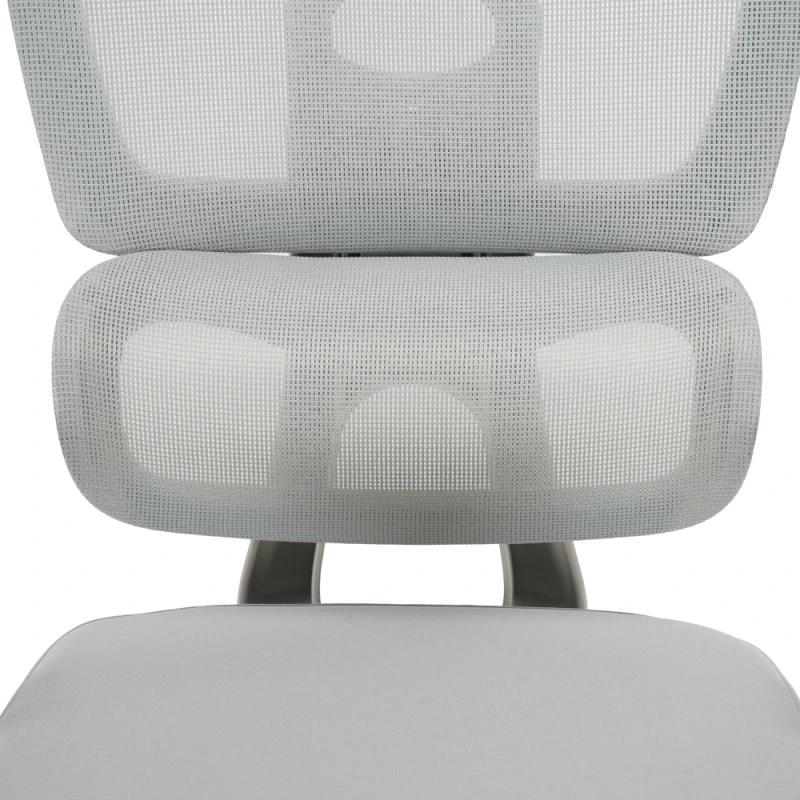 Kancelárske kreslo, svetlosivá/sivá, ERMEN 7