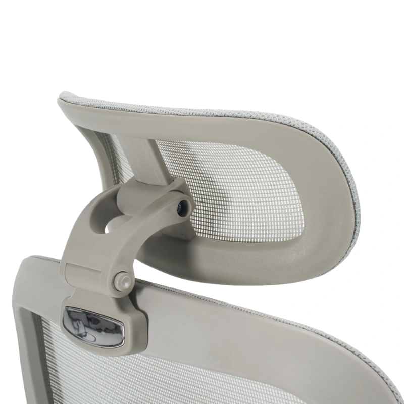 Kancelárske kreslo, svetlosivá/sivá, ERMEN 3