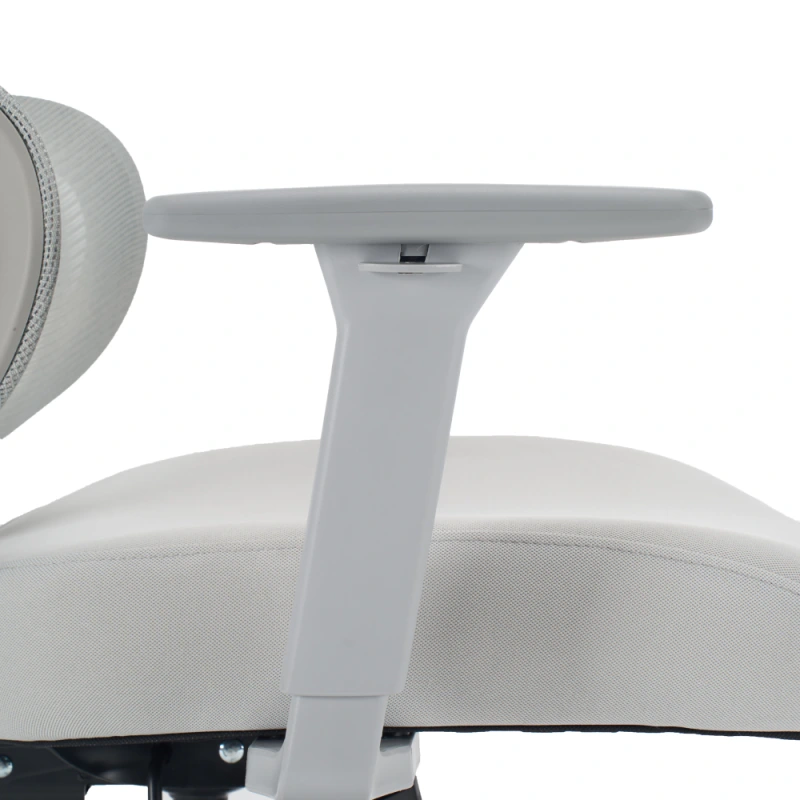 Kancelárske kreslo, svetlosivá/sivá, ERMEN 9