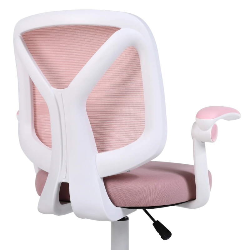 Kancelárske kreslo, ružová/biela, SOLARI 10