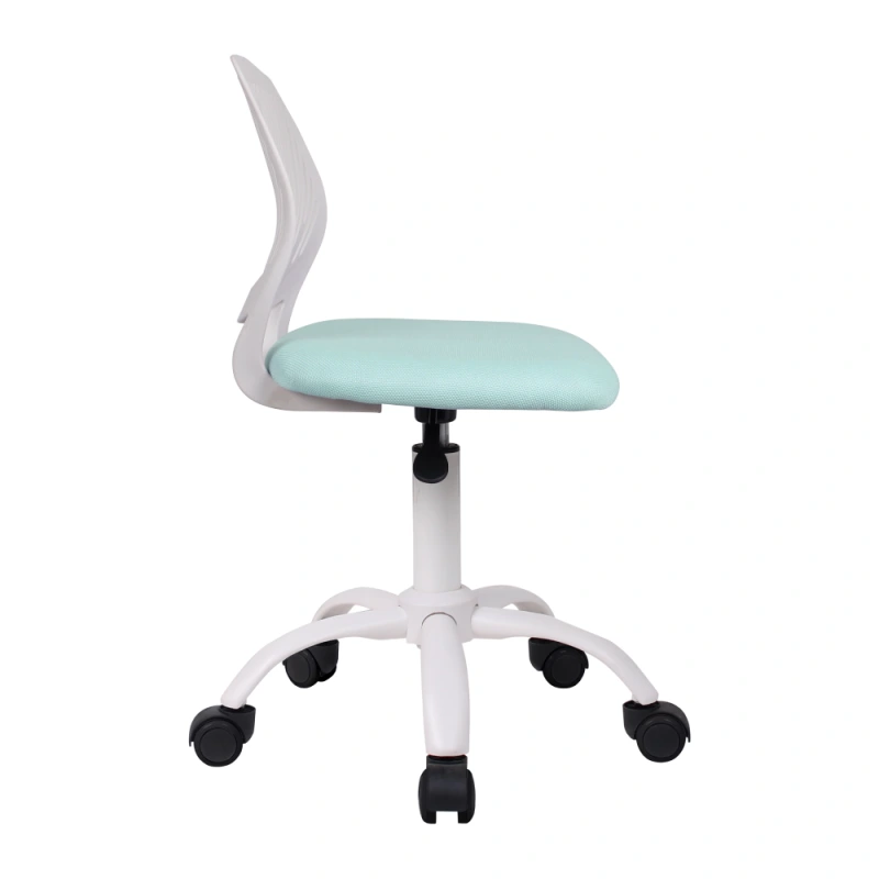 Otočná stolička, neomint/biela, SELVA 3