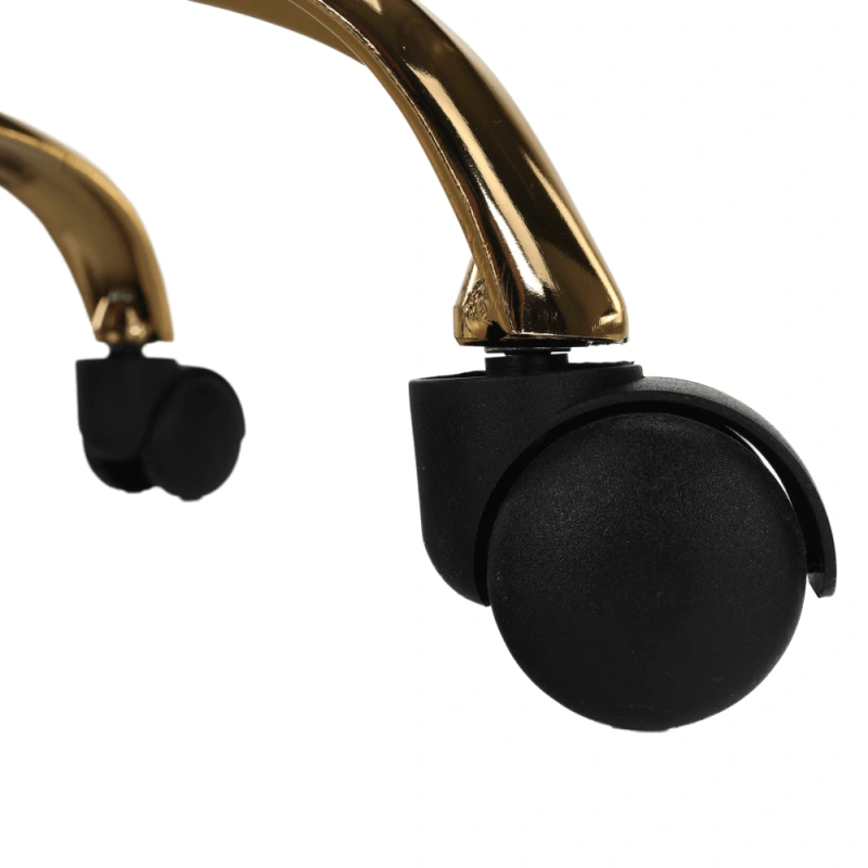 Kancelárske kreslo, Velvet látka zelená/zlatá, EROL 14