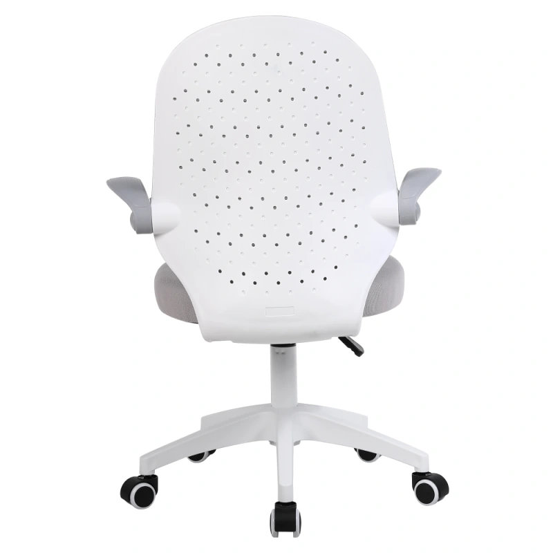 Kancelárske kreslo, sivá/biela, PASTURA 7