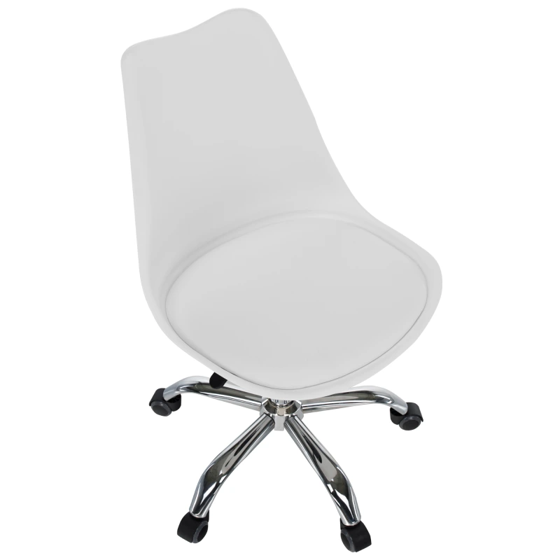 Kancelárska stolička, biela, DARISA NEW 8