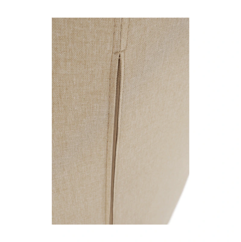 Dizajnové otočné kreslo, béžová/čierna, KOMODO 16