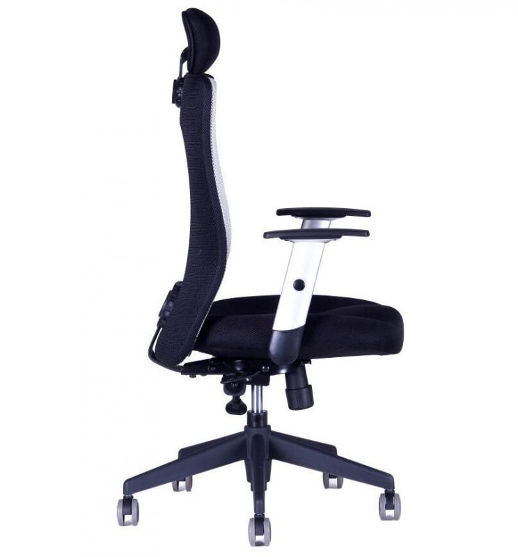 OFFICE PRO Kancelárska stolička CALYPSO XL SP4 sivá svetlá