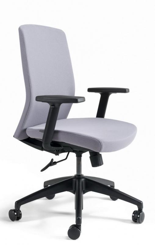 OFFICE PRO bestuhl Kancelárska stolička J2 ECO BLACK BP sivá