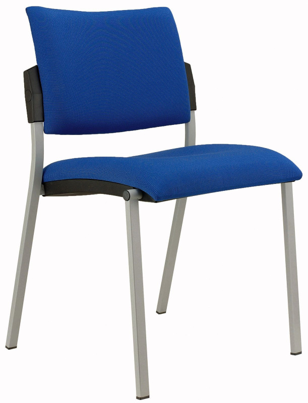 Konferenčná rokovacia stolička SQUARE VIP čalúnenie KOŽENKA Valencia, Silvertex 9