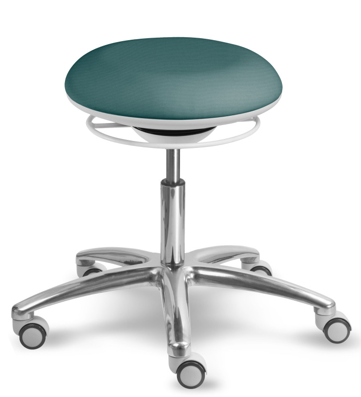 Balančná zdravotnícka stolička 1259 G DENT čalúnenie KOŽENKA Silvertex, Mediflex 1