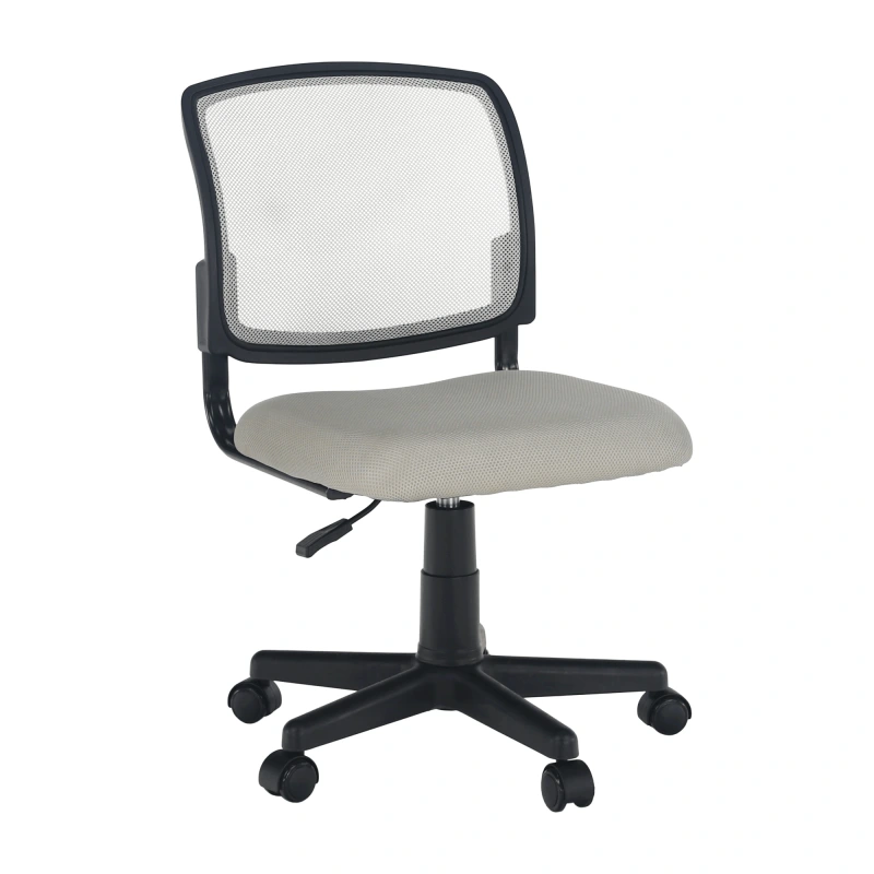 Otočná stolička, sivá/čierna, RAMIZA 11