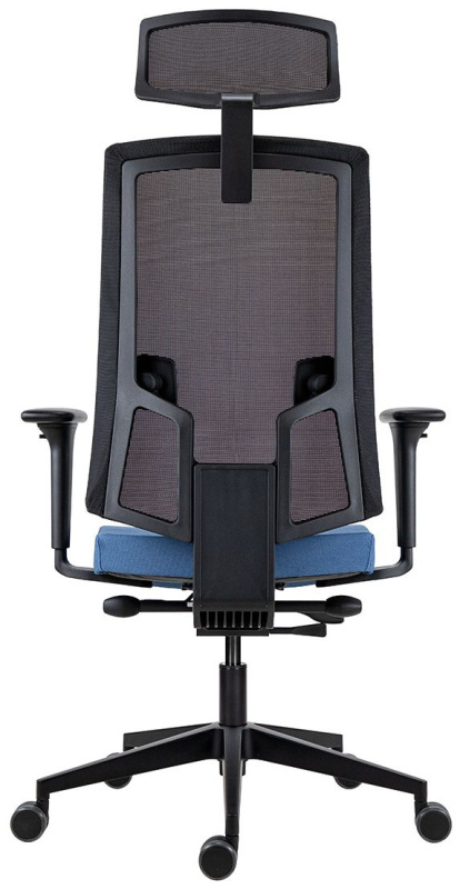 Kancelárska stolička 2900 SYN SL LAPEL BLACK WHITE čalúnenie OCEANIC ERA 7