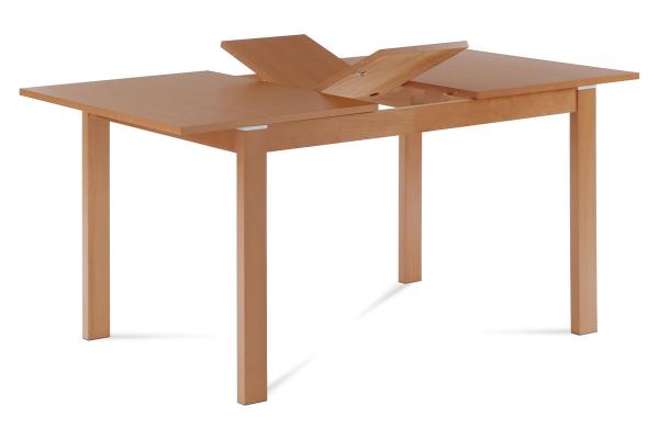 Autronic Jedálenský stôl BT-6777 BUK3 rozkladací, 120+30x80x74 cm, buk