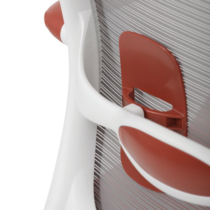Kancelářská židle, houpací mechanismus, červená látka, KA-S425 RED 5