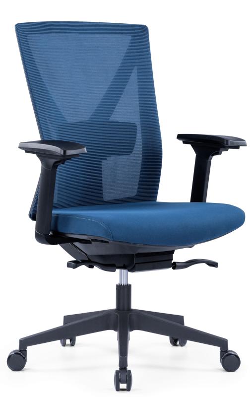 OFFICE PRO Kancelárska stolička NYON modrá