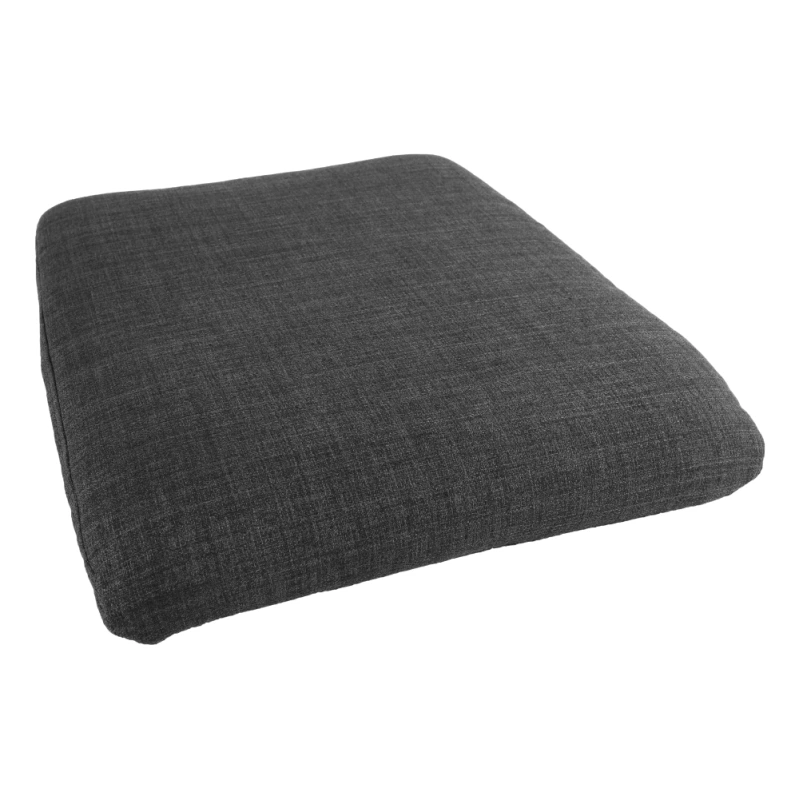 Hojdacie kreslo, sivá látka/drevo, HARPER 8