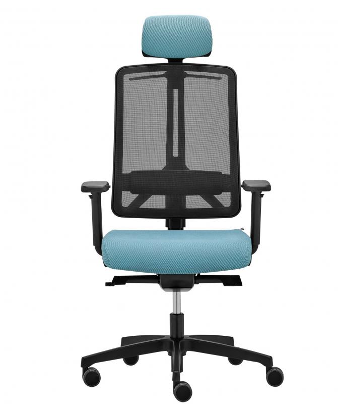 RIM Kancelárska stolička FLEXi XXL FX 1102A 1103A čalúnenie URBAN, JET BIOACTIVE, TONAL