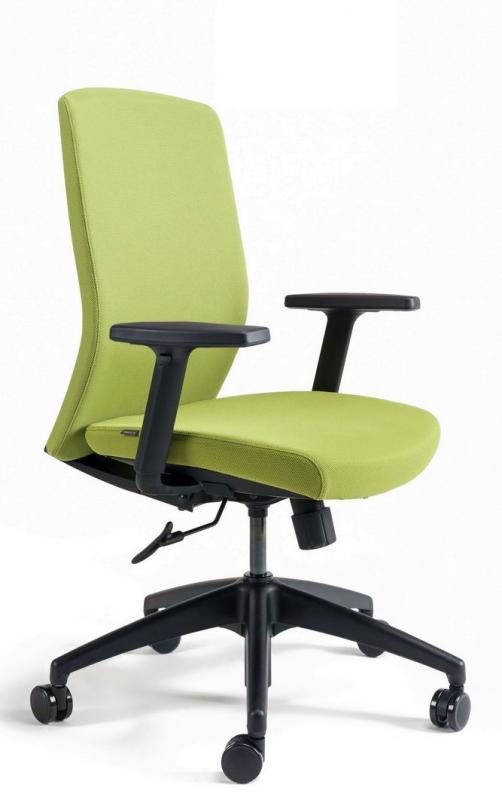 OFFICE PRO bestuhl Kancelárska stolička J2 ECO BLACK BP zelená