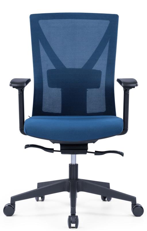 OFFICE MORE Kancelárska stolička NYON modrá
