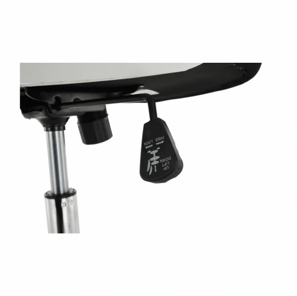 Kancelárske kreslo, sivá/čierna/biela, TAXIS 15