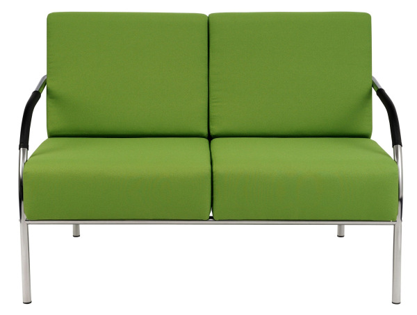 Kancelárska sedačka SALMA 2-sedák čalúnenie CURA, LUCKY 3