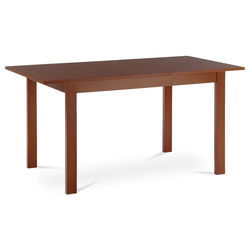 Jedálenský stôl rozkladací 120+30x80x74 cm, BT-6778 TR3, dyha, nohy masív, tmavá čerešňa 2