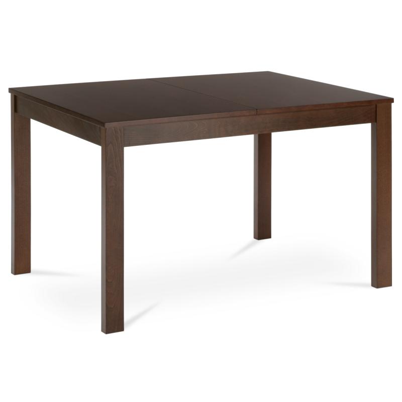 Jedálenský stôl rozkladací 120+30x80x74 cm, BT-6778 WAL, dyha, nohy masív, orech 1